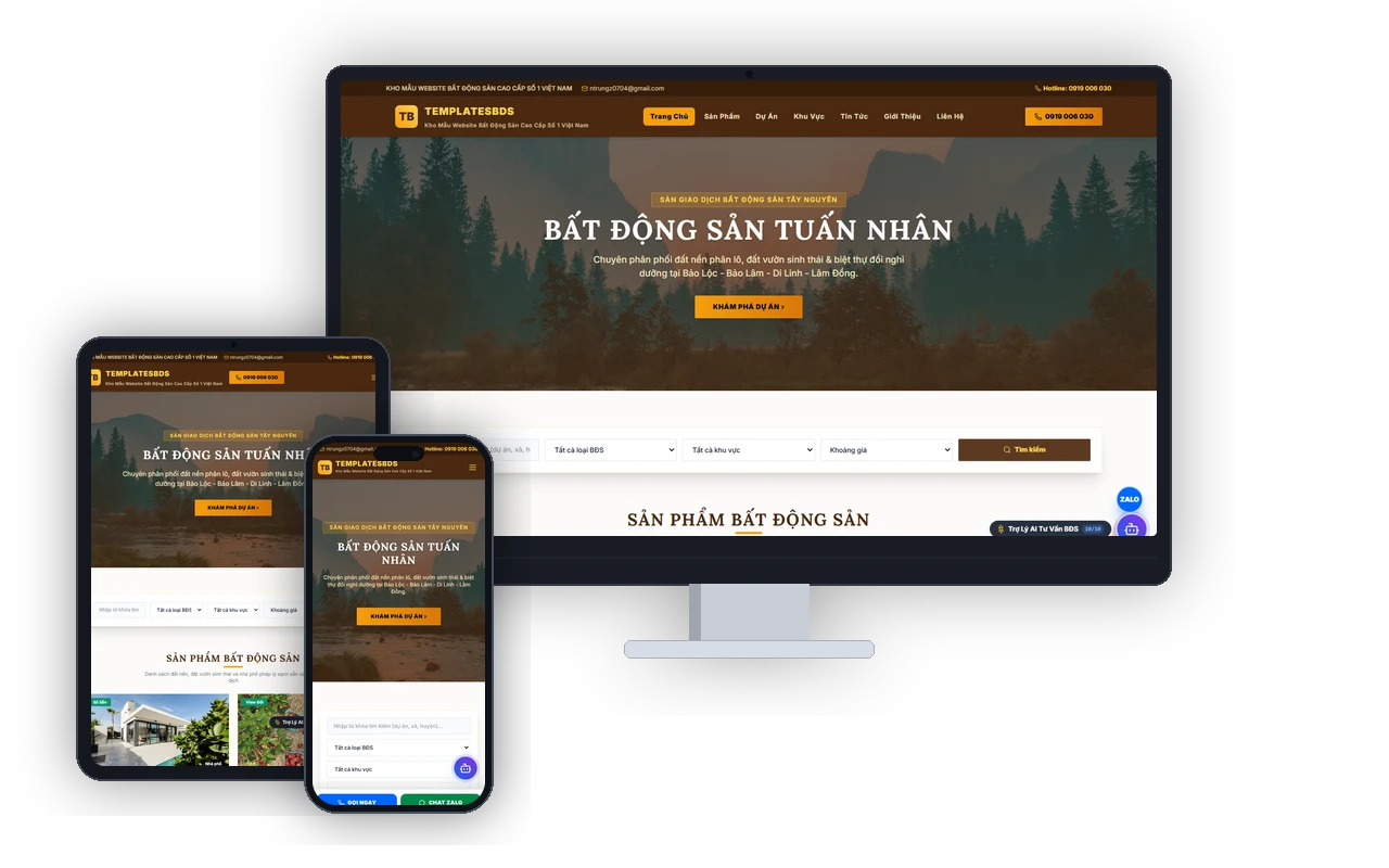Mẫu #03 - Sàn Đất Nền & Vườn Nghỉ Dưỡng Tuấn Nhân